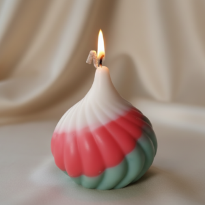 spiral wave candle